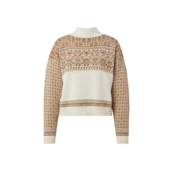 WEEKEND MAX MARA Ezor Mock Neck Sweater - Size Large - Picture 5 of 9